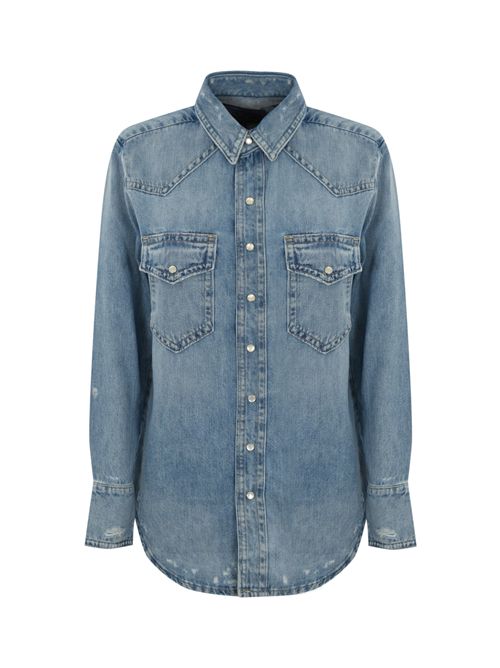 Camicia over in denim POLO RALPH LAUREN | 211964727001